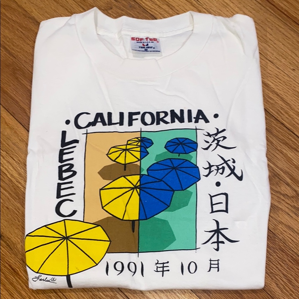 Christo Lebec Unbrellas 1991 T-Shirt